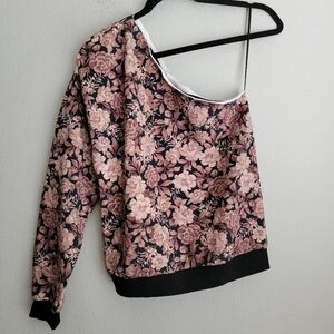 CAMI NYC the Patricia Sweatshirt in Sepia Floral size S NWT